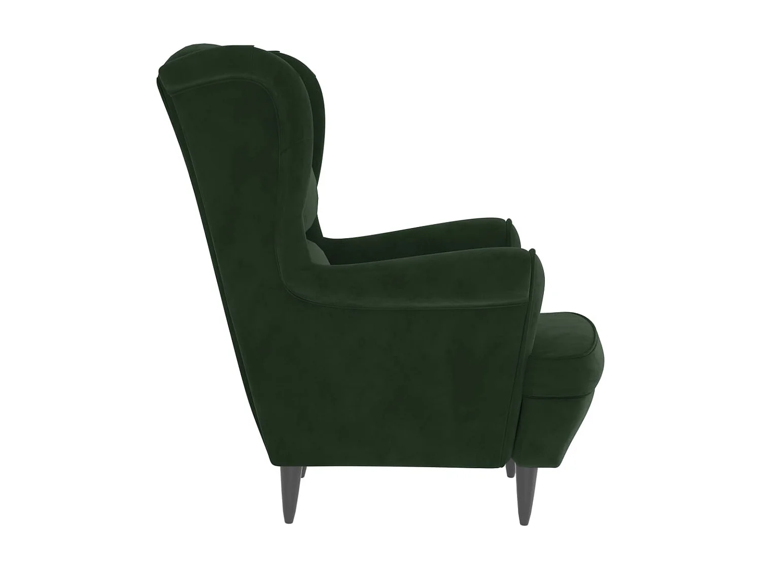 Fauteuil Vert foncé Velours