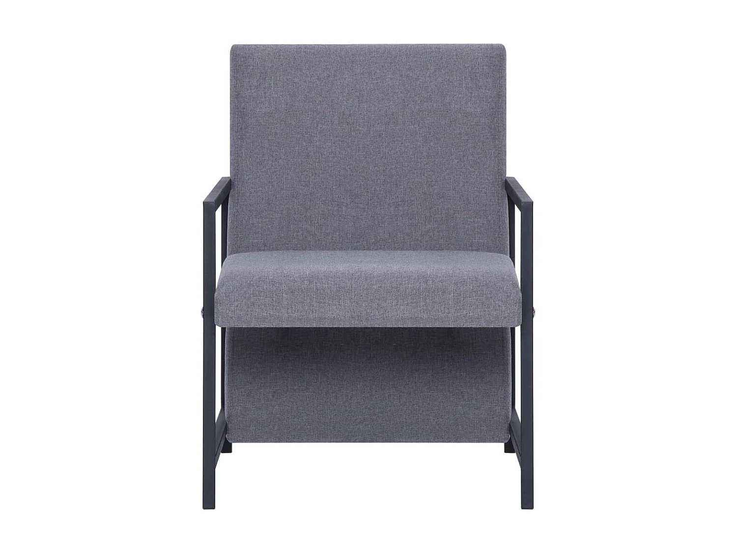 Fauteuil Gris clair Tissu 6