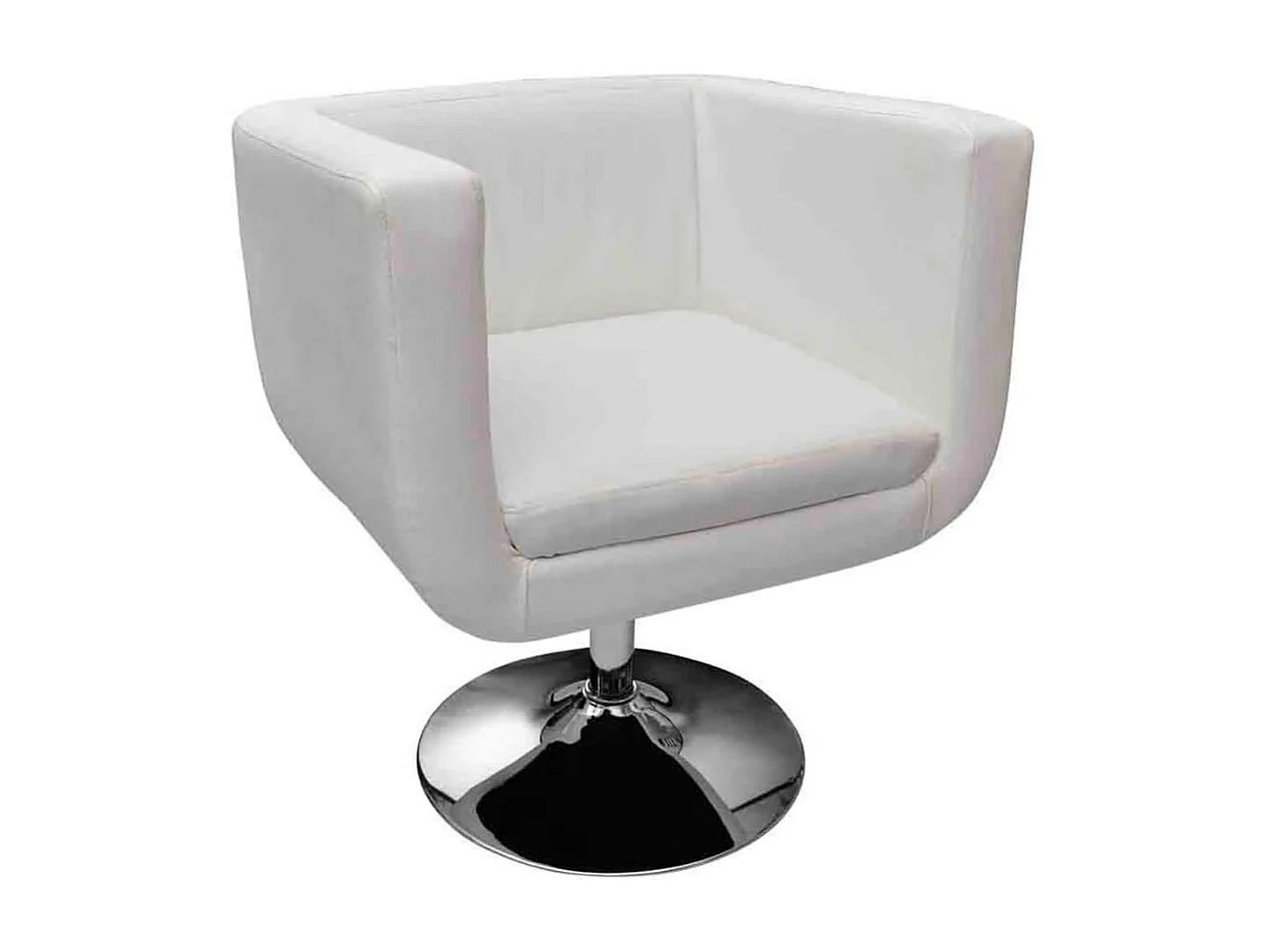 Tabouret de bar Blanc Similicuir 7