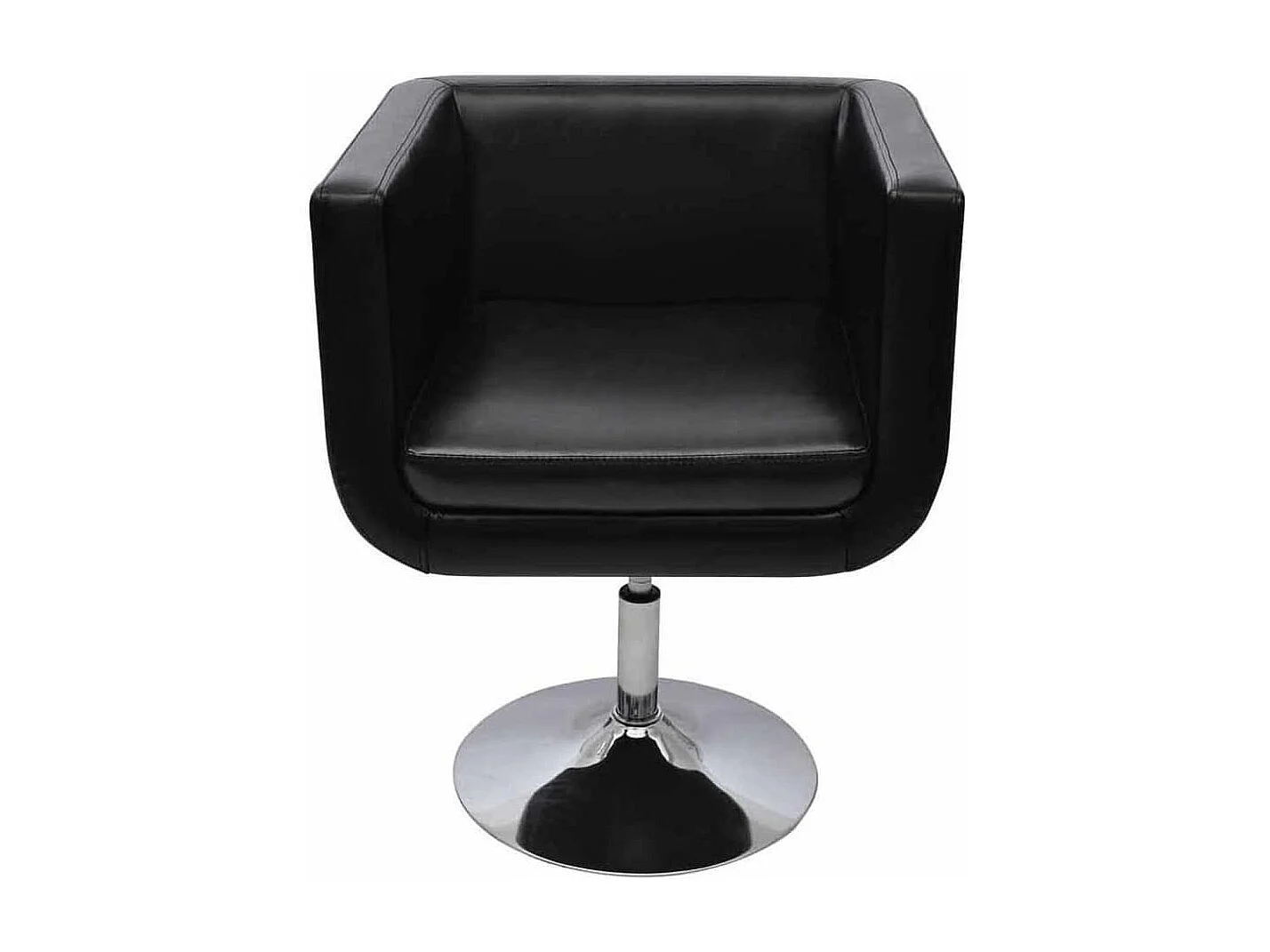 Chaise de bar Noir Similicuir