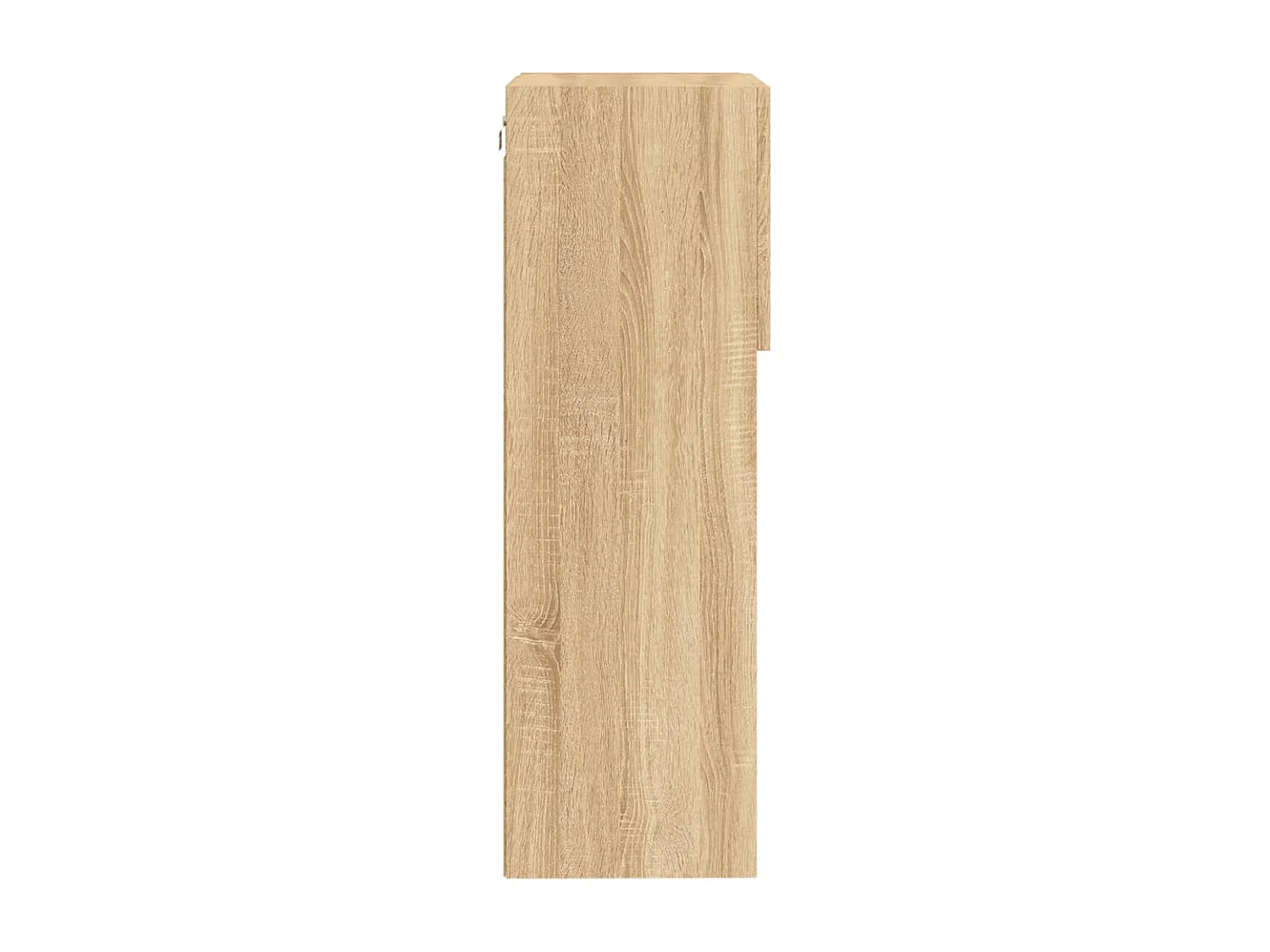 Meuble TV avec lumière LED chêne sonoma 40,5x30x90