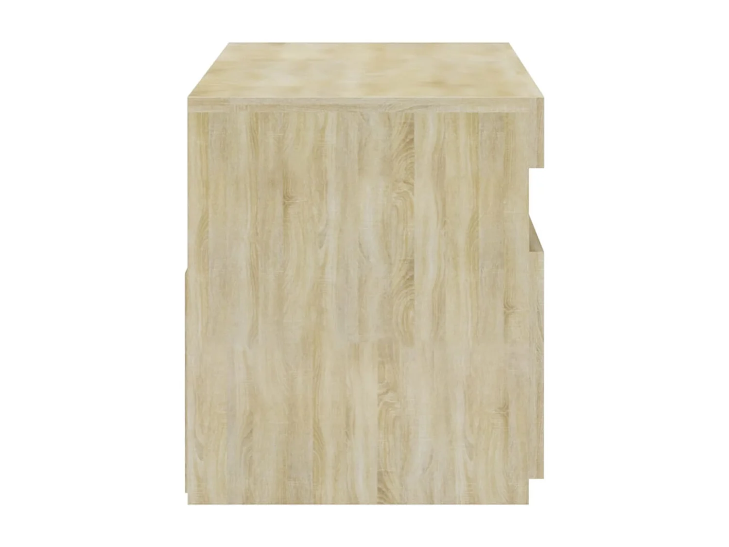 Meuble TV avec lumière LED Chêne sonoma 75x35x40