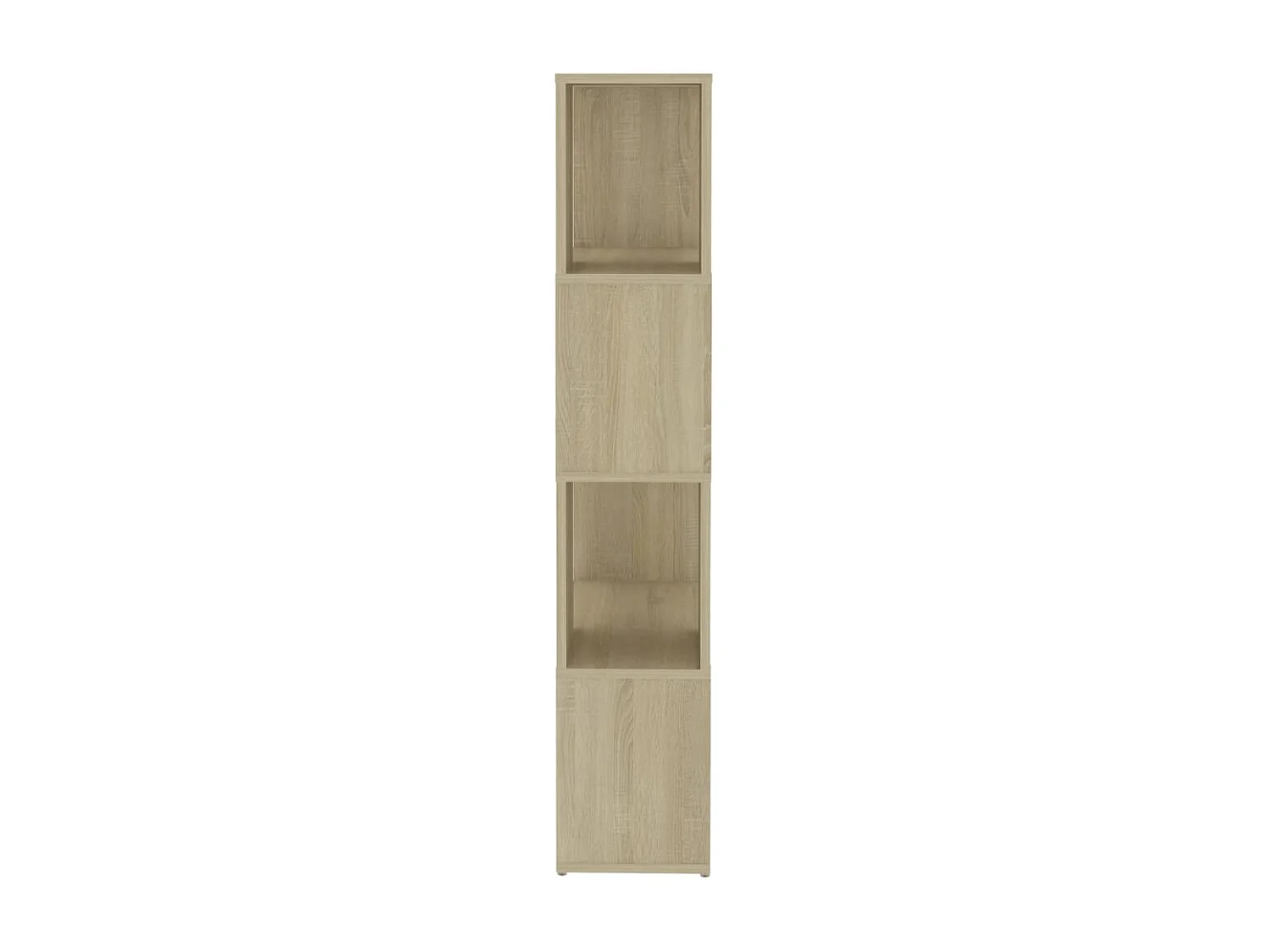 Bibliothèque-Séparateur de pièce Chêne Sonoma 60x24x124,5