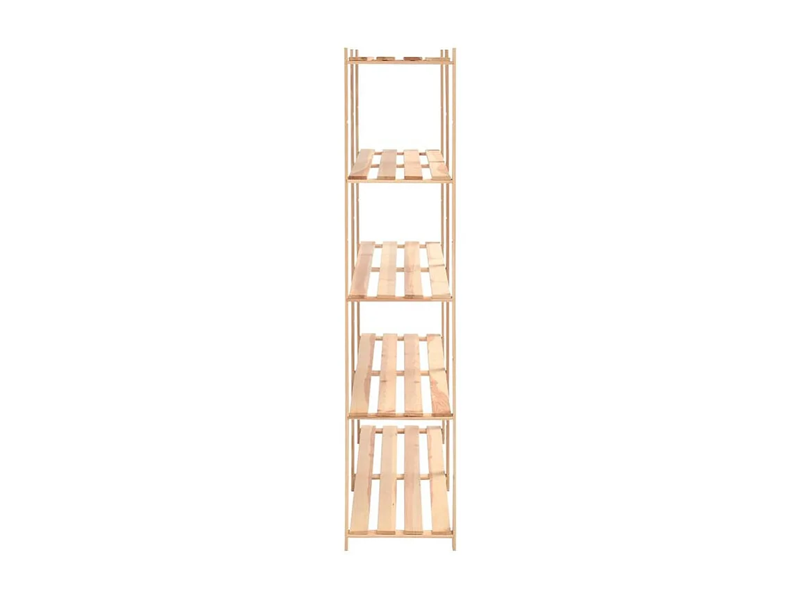 Étagère de rangement à 5 niveaux 5pc 170x38x170 Pin 500 kg