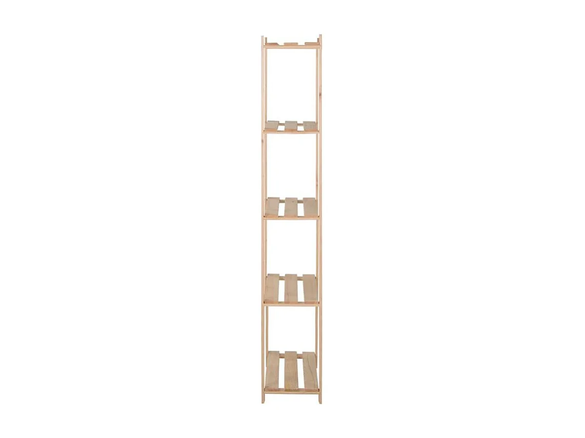 Étagère de stockage 5 niveaux 80x28,5x170 Bois de pin massif