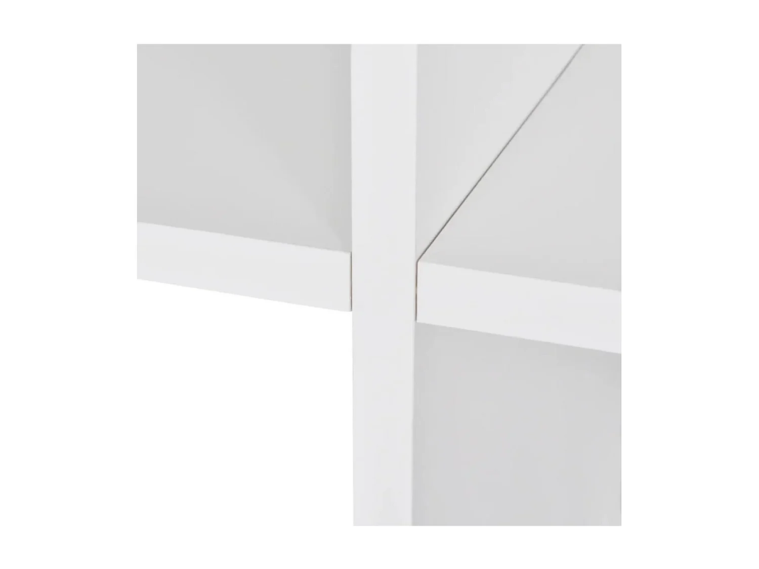 Bibliothèque étagère en forme d'escalier - 6 Compartiment-Gris béton