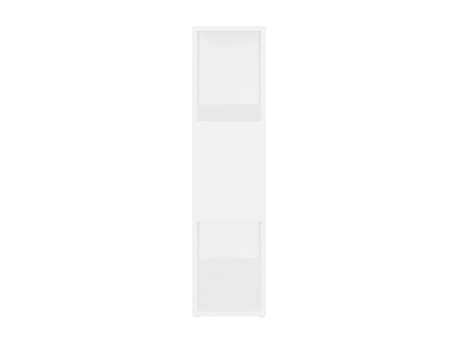Bibliothèque-Séparateur de pièce Blanc 60x24x94