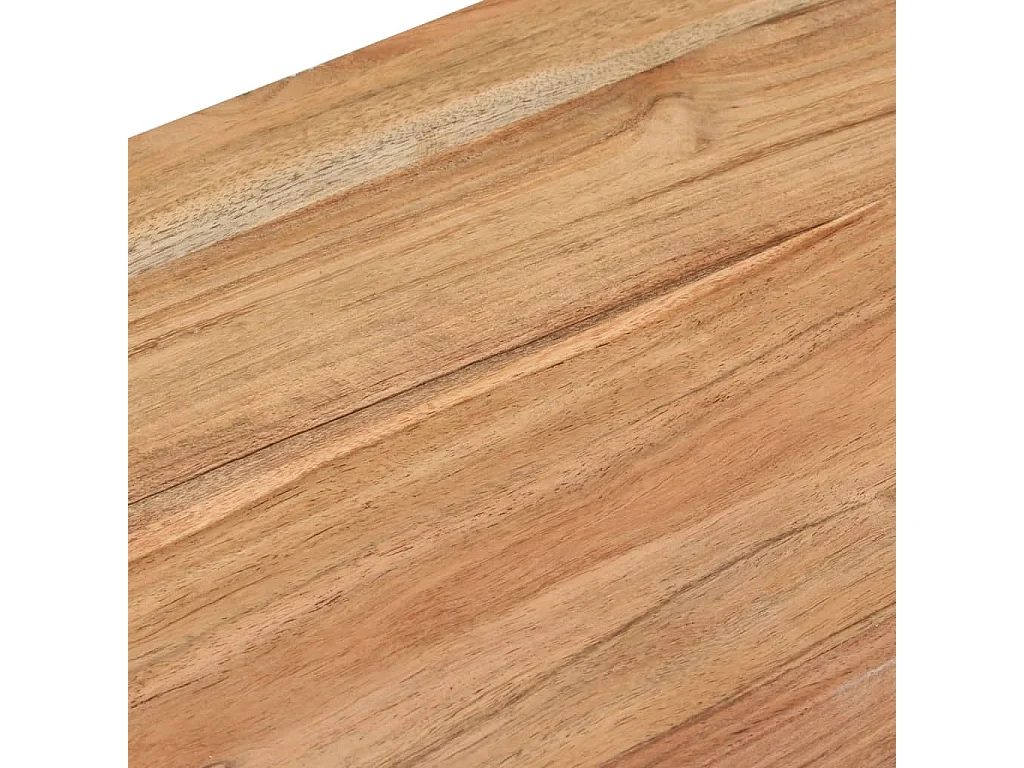 Table console 110x30x76 bois massif d'acacia