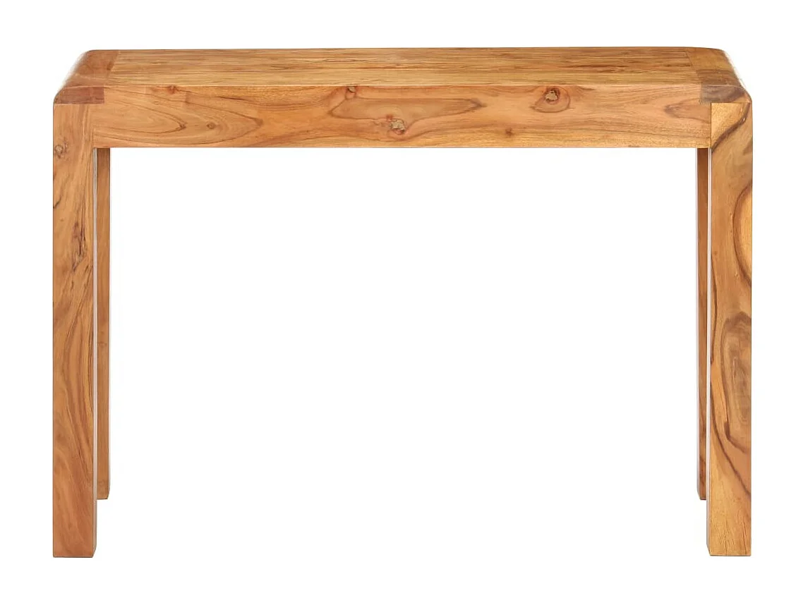 Table console 110x40x76 Bois d'acacia massif