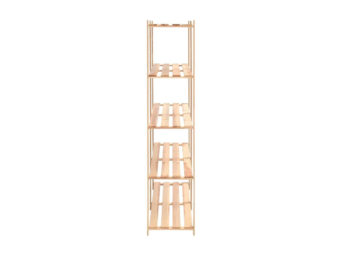 Étagère de stockage 5 niveaux 170x38x170 Pin solide 500 kg