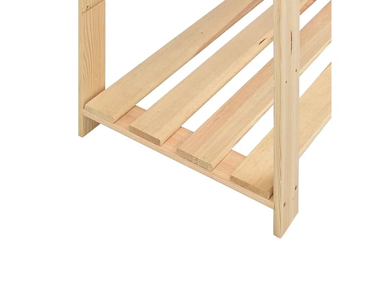 Étagère de stockage 5 niveaux 170x38x170 Pin solide 500 kg