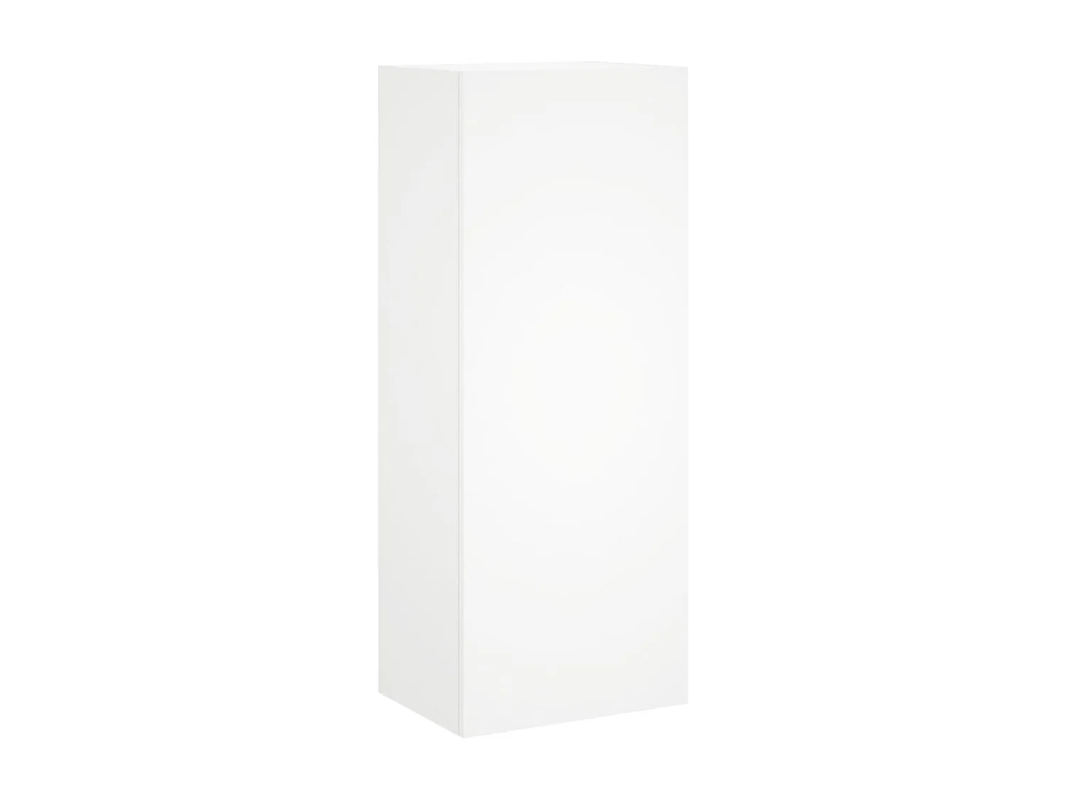 Unité murale TV 4 pc blanc bois d'ingénierie