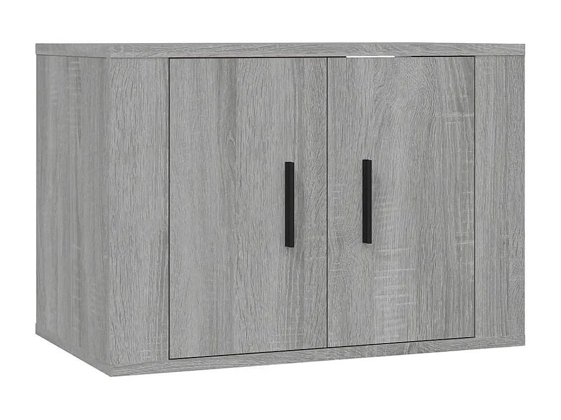 Ensemble de meuble TV 3 pc Sonoma gris Bois d'ingénierie