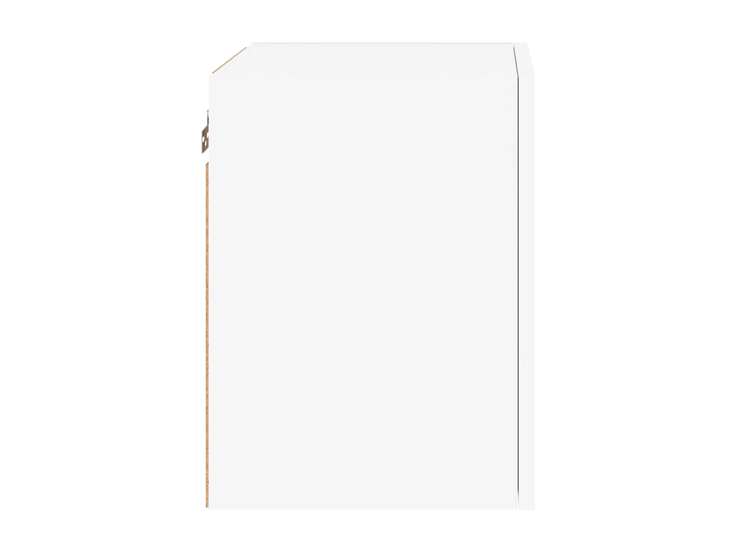 Meuble TV muraux 2 pc blanc 40,5x30x40 bois d'ingénierie