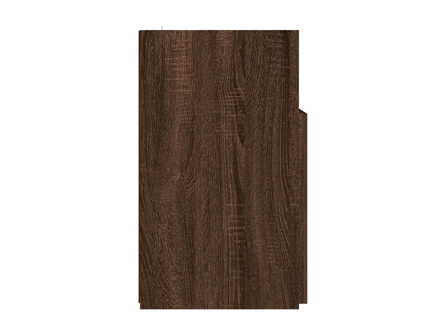 Meuble TV avec lumière LED Chêne marron 120x30x50