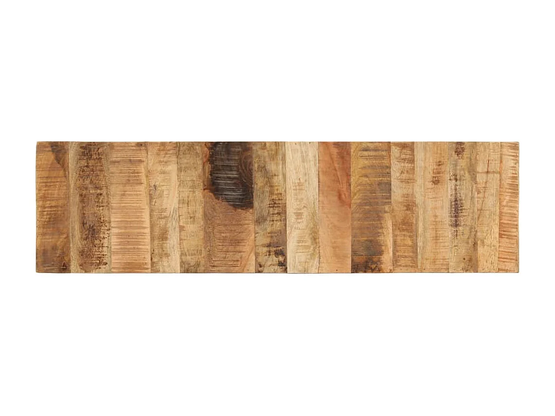 Meuble TV 110x30x40 Bois massif de manguier 2