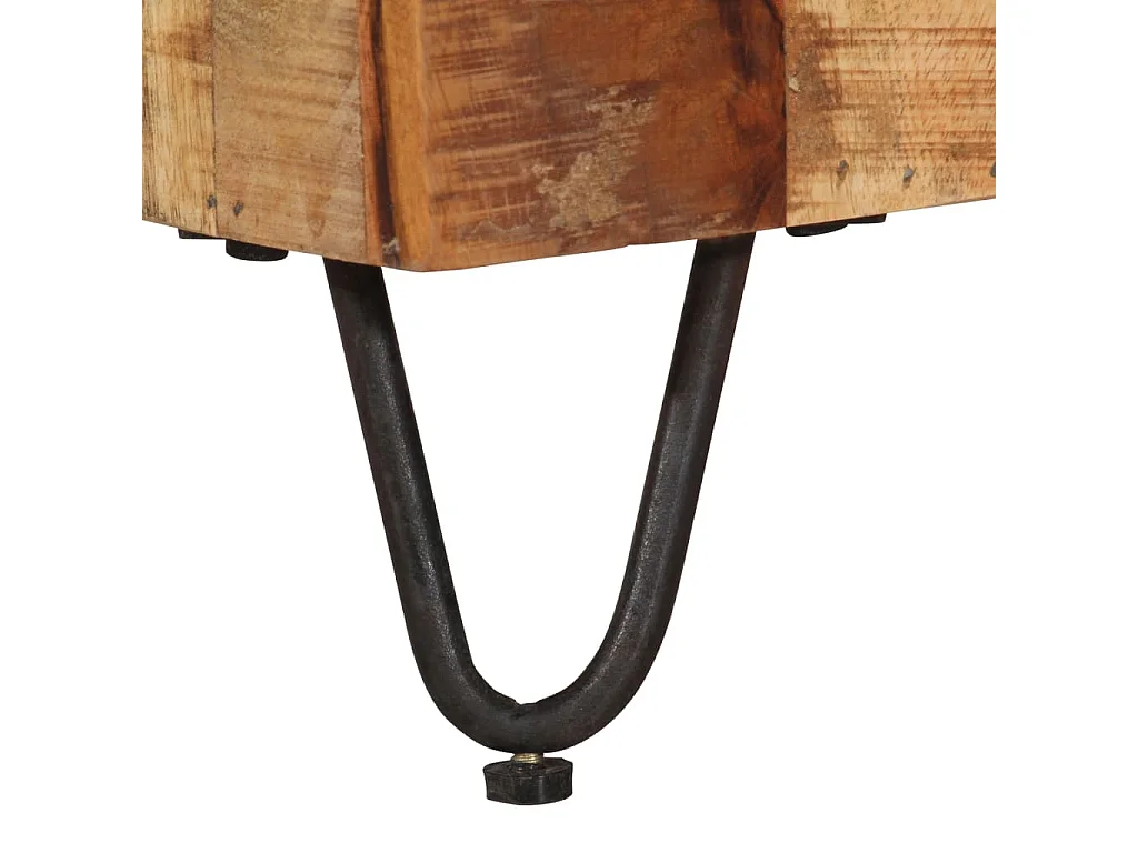 Meuble TV 110x30x40 Bois massif de manguier 2