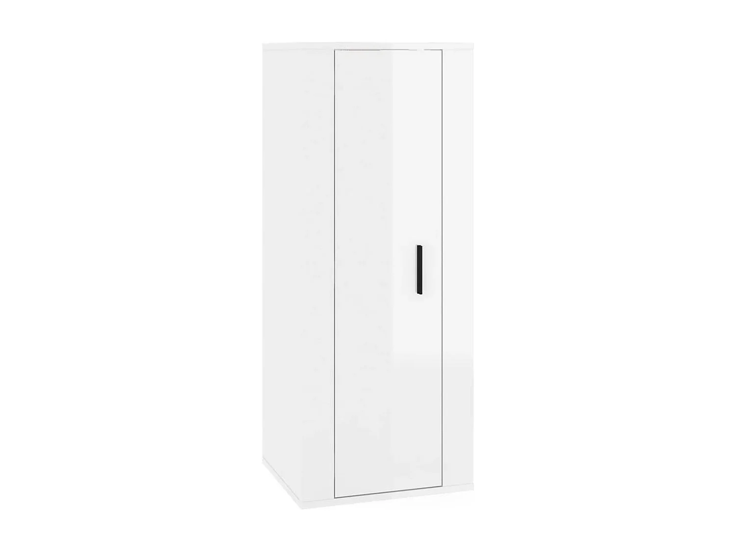 Meuble TV mural Blanc brillant 40x34,5x100