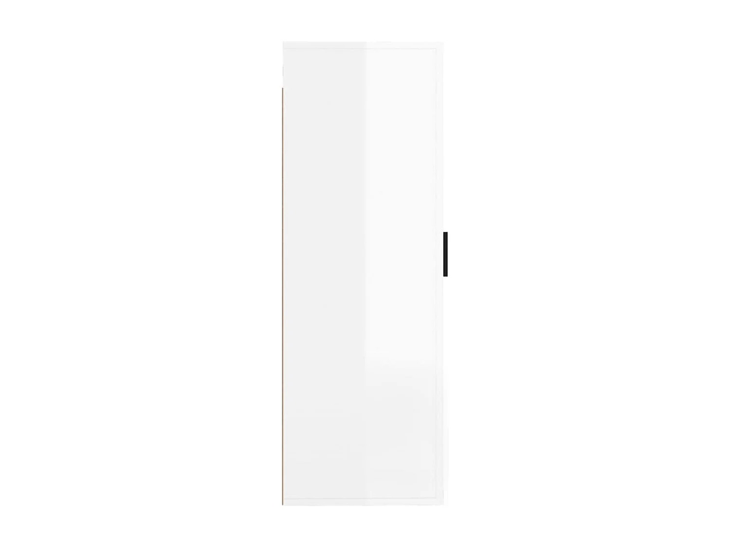 Meuble TV mural Blanc brillant 40x34,5x100