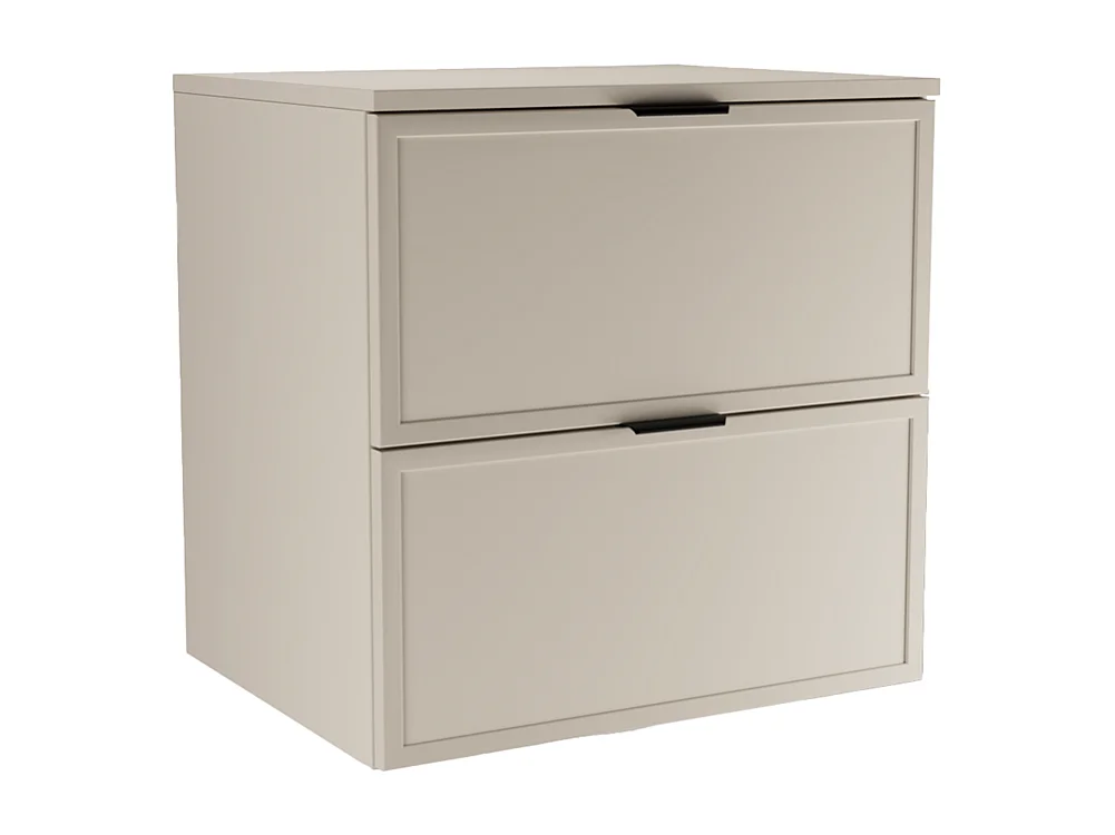 Conjunto de baño de cachemira 140 cm Armario con encimera Estantería Columna Frentes Marco Roma