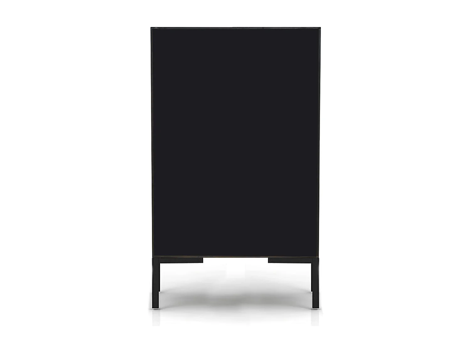 Table de chevet en MDF avec imprimé