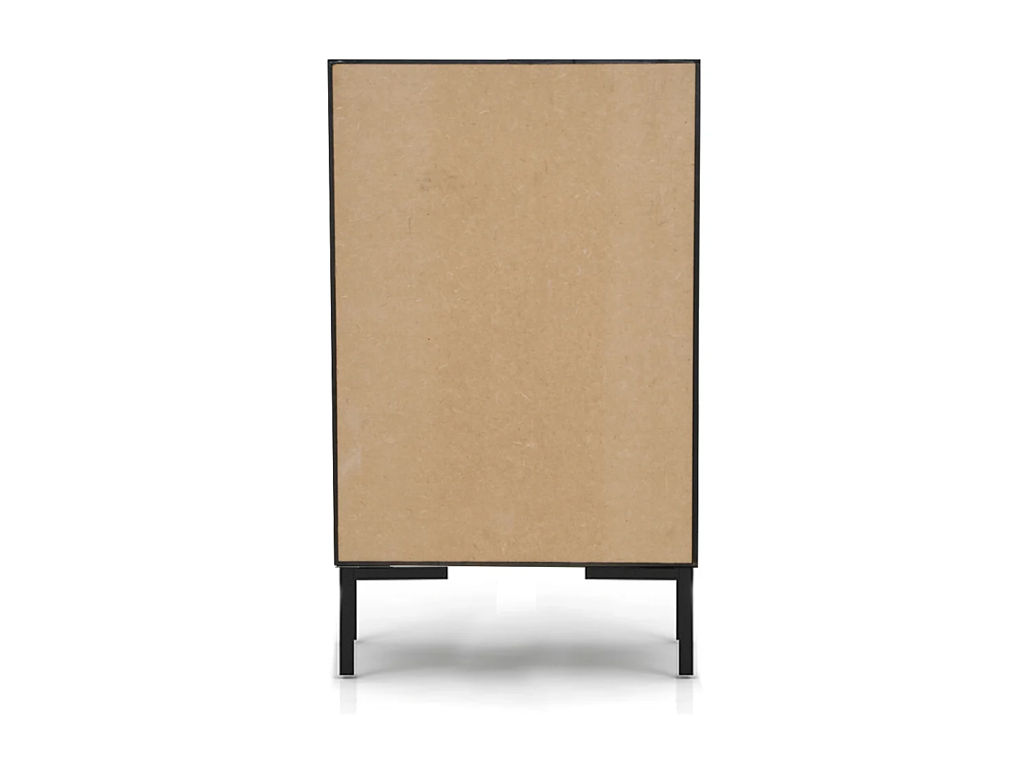 Table de chevet en MDF avec imprimé