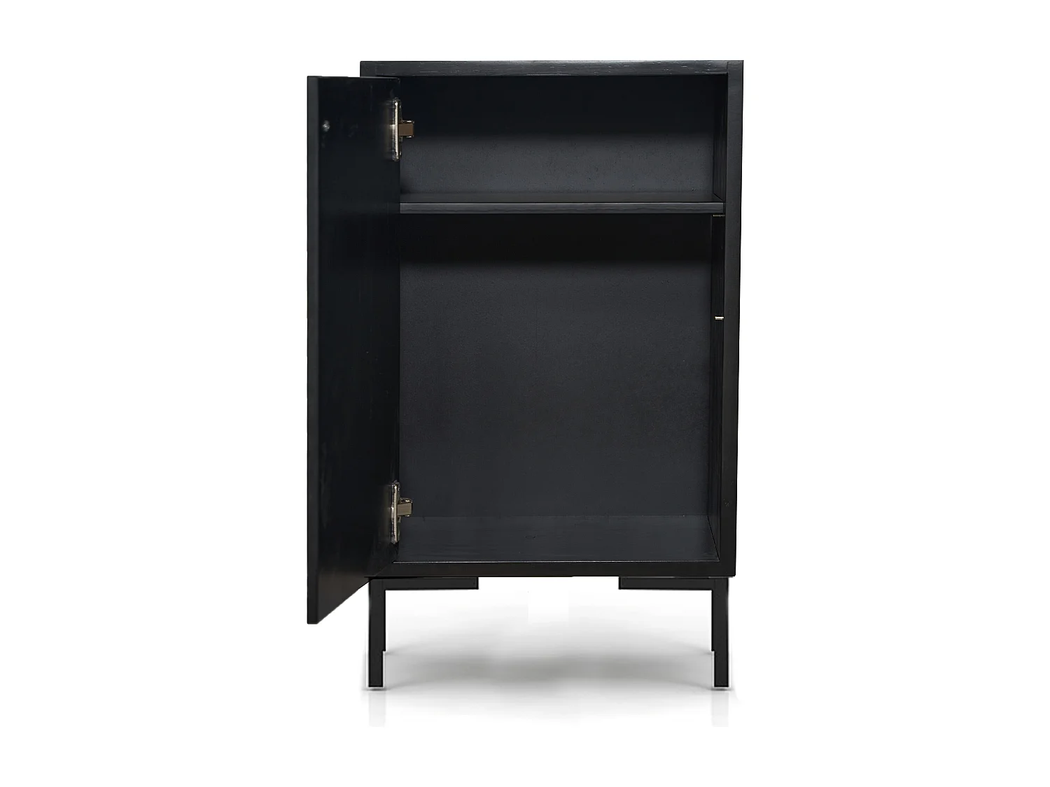 Table de chevet en MDF avec imprimé