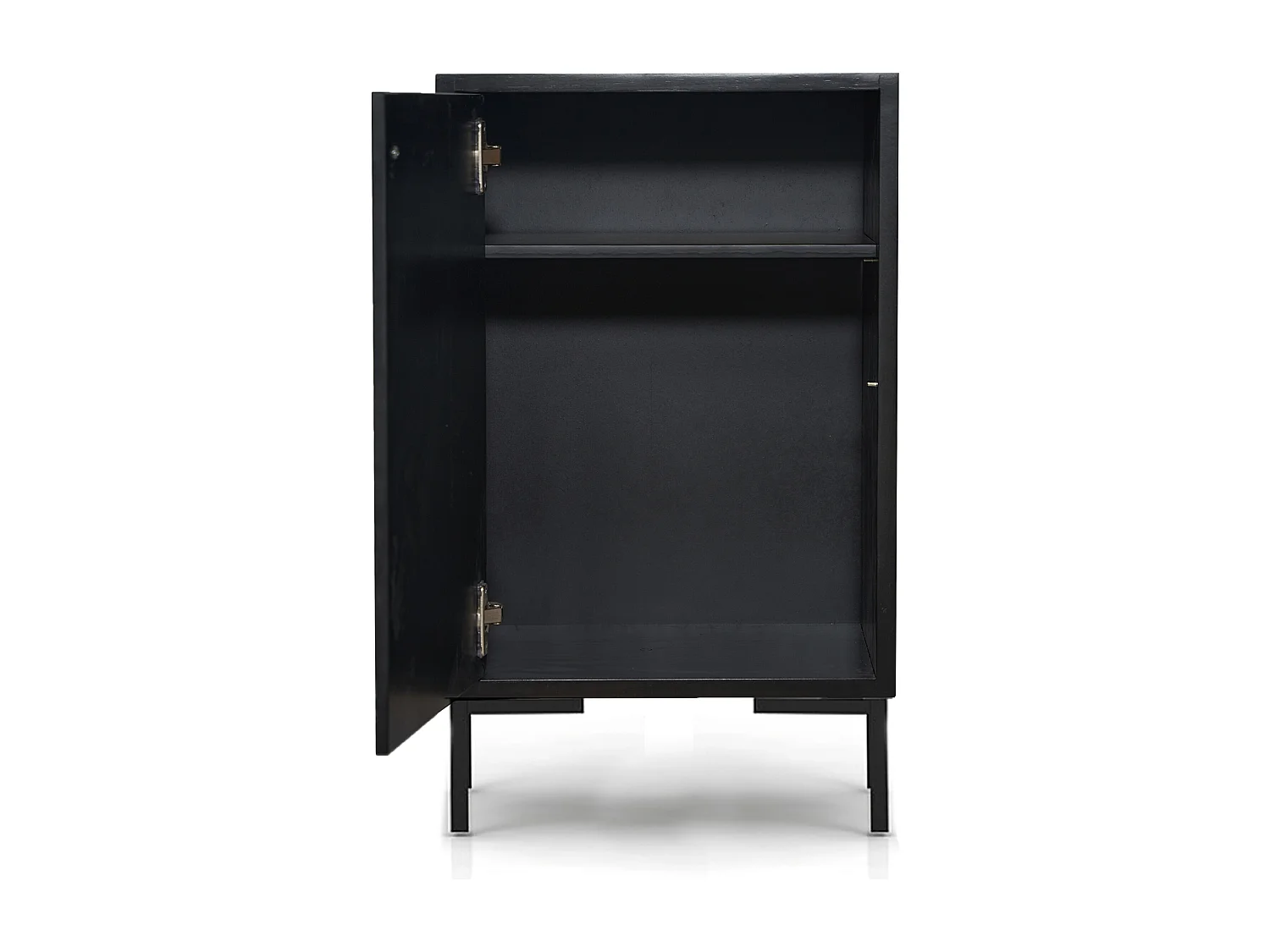 Table de chevet en MDF avec imprimé