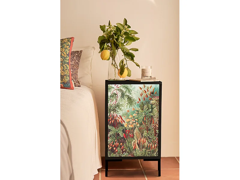 Nachtkastje van bedrukt MDF