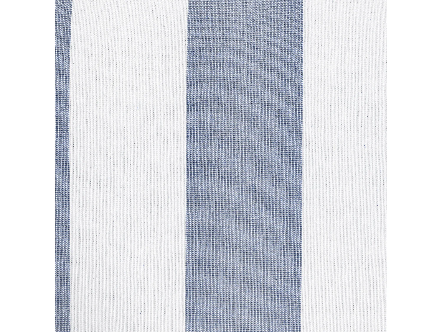 Tête de lit tapissée en tissu rayé bleu 145x52cm