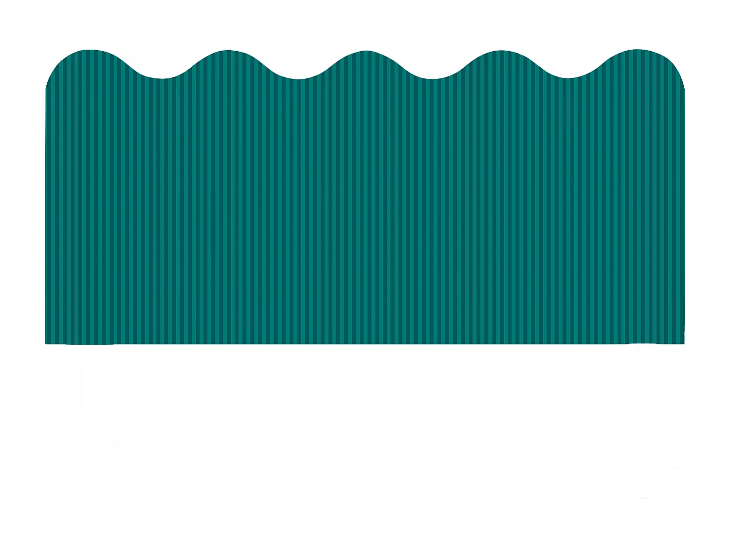 Cabecero tapizado forma ondulada 160x73,5cm HECHO EN ESPAÑA