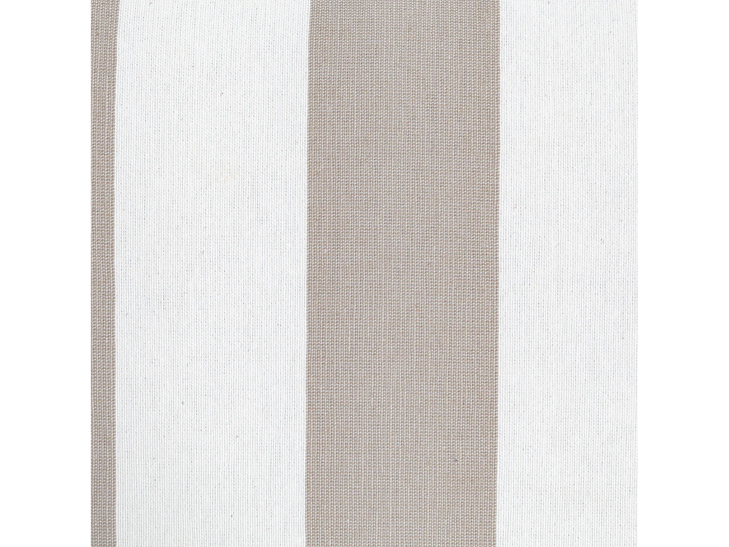 Cabecero tapizado de tela rayas beis 165x52cm