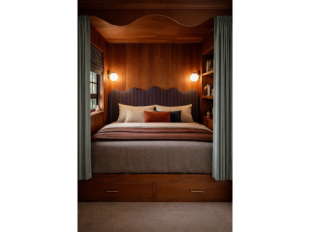 Kopfteil gewellt, 160x73,5cm