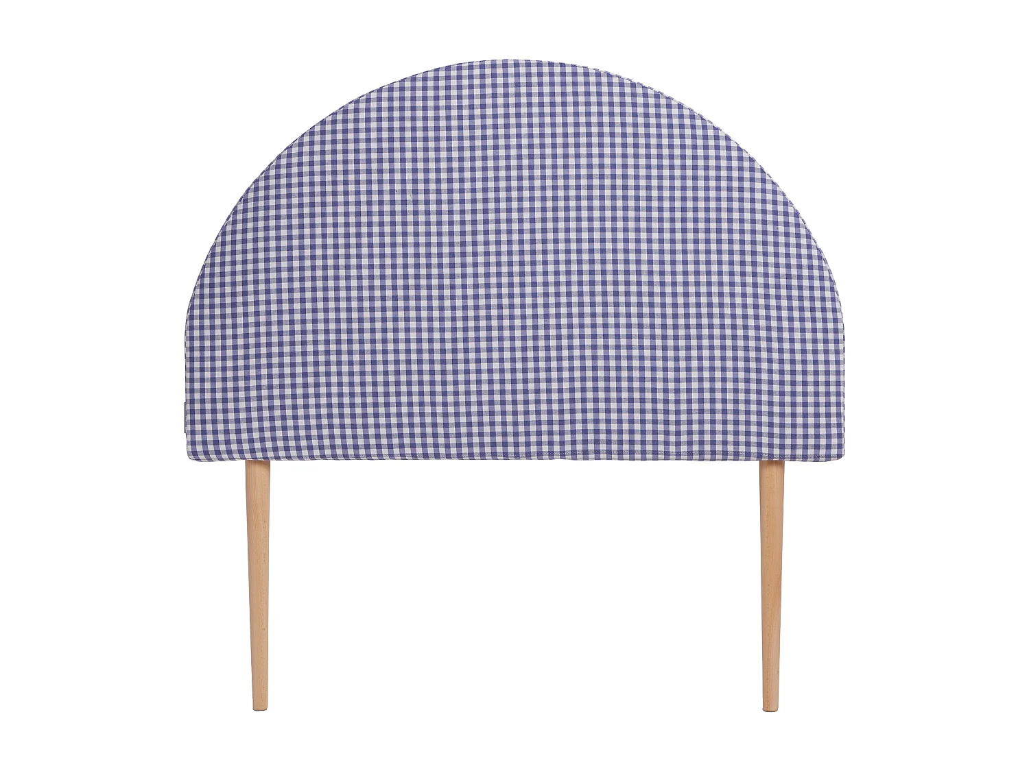 Cabecero tapizado infantil vichy azul MOON