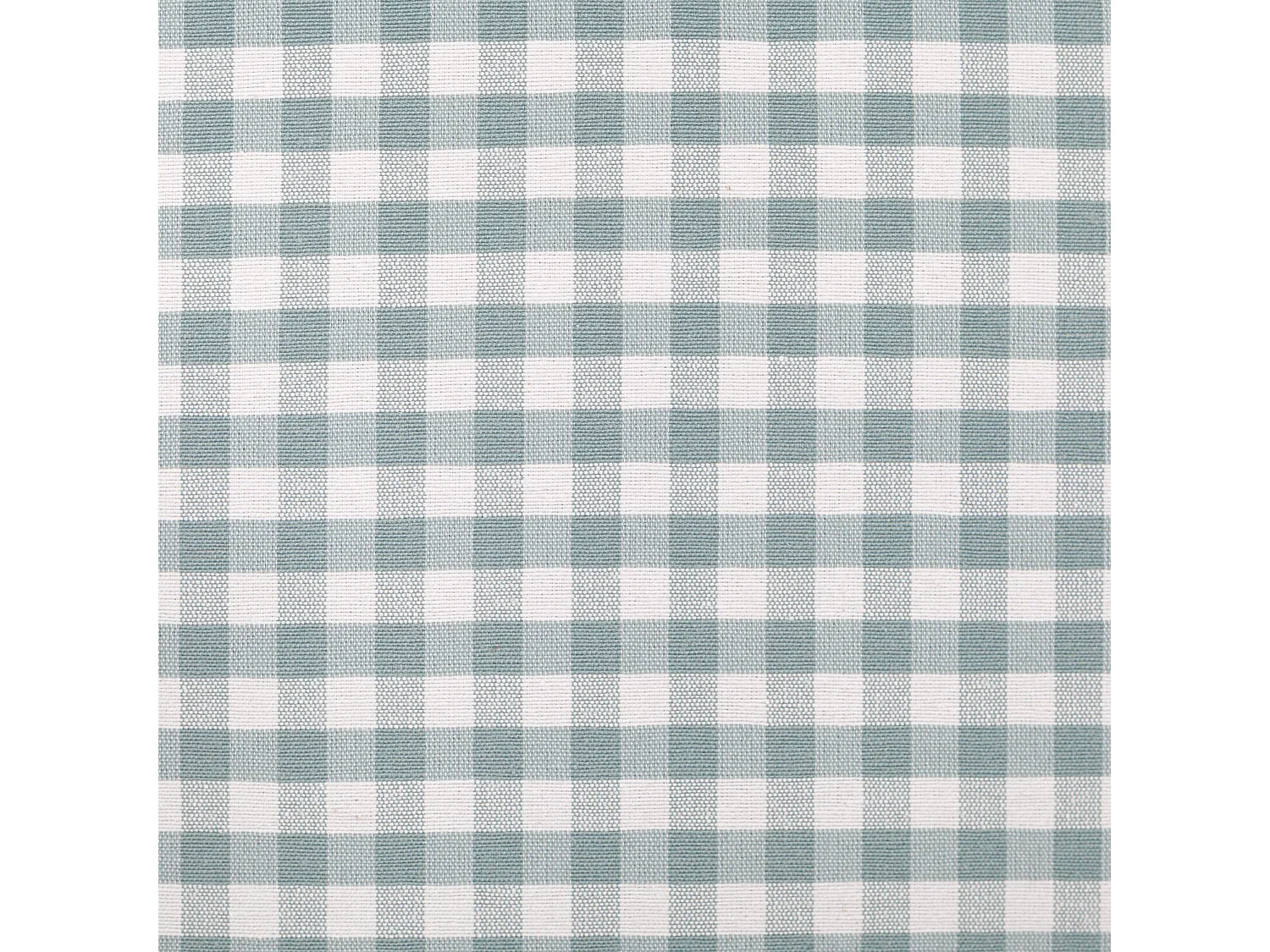 Cabecero infantil tapizado en vichy color turquesa 110x52cm