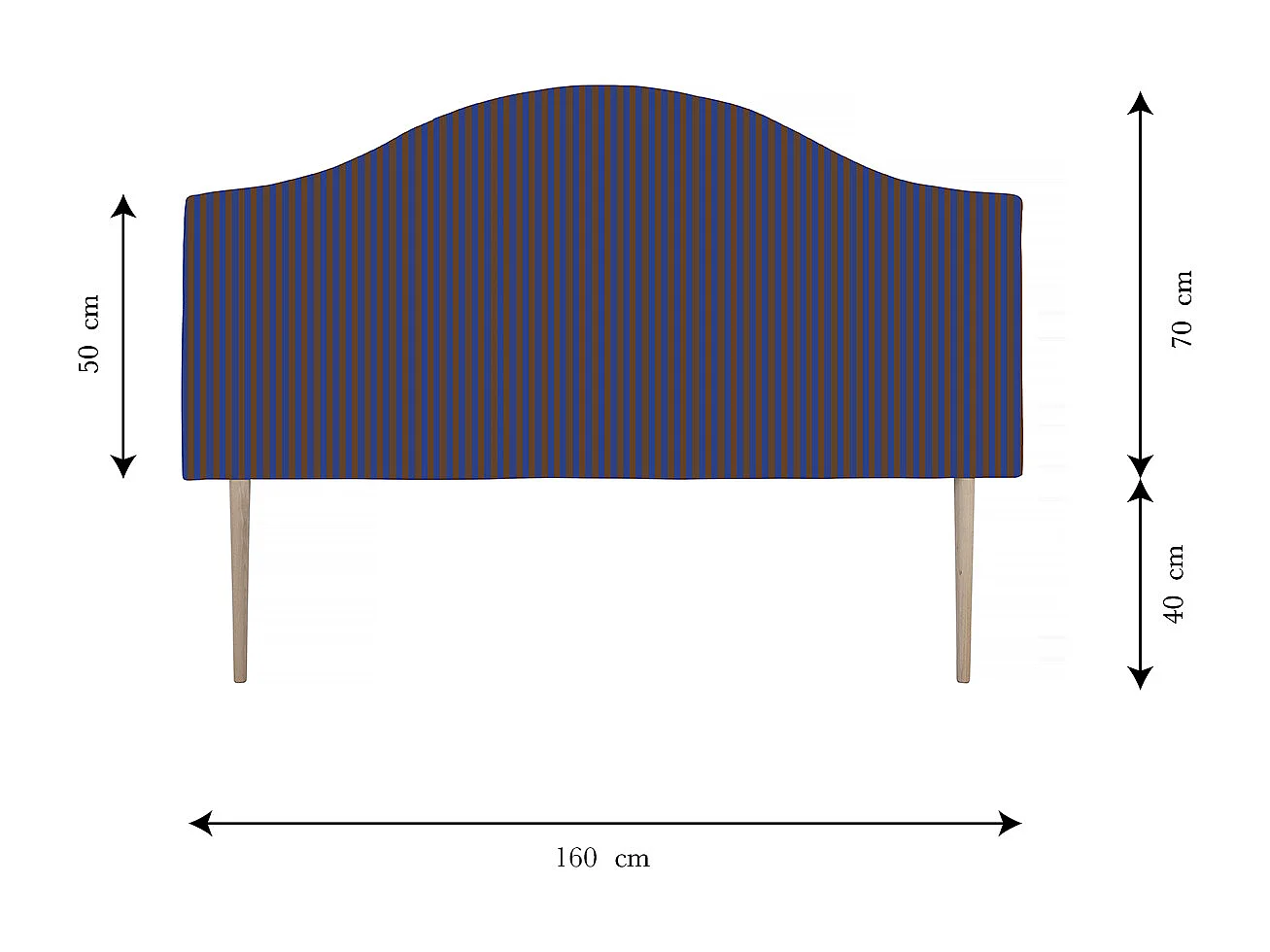 Tête de lit 150cm SUZANNE