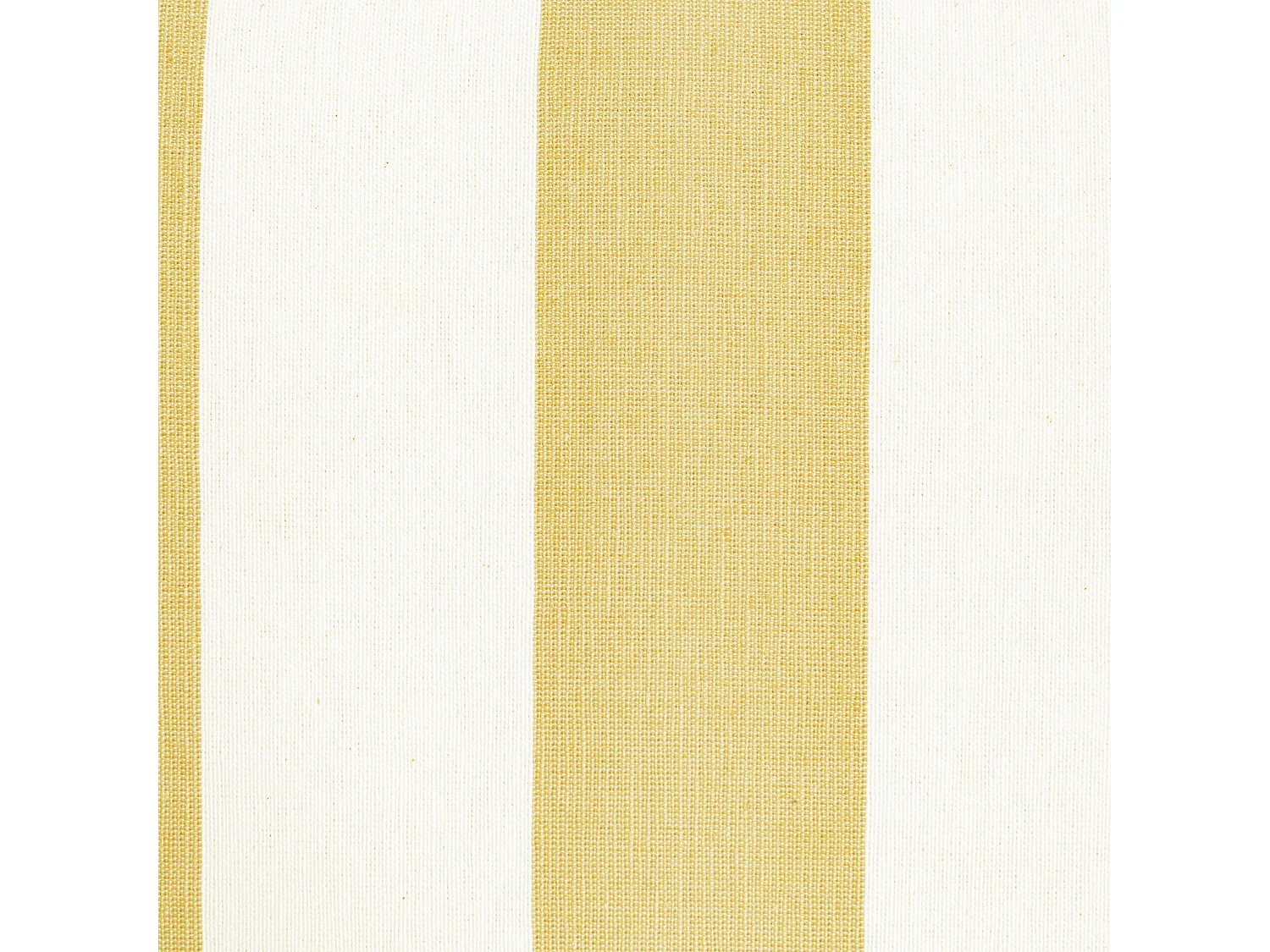 Cabecero tapizado de tela rayas amarillas 165x52cm