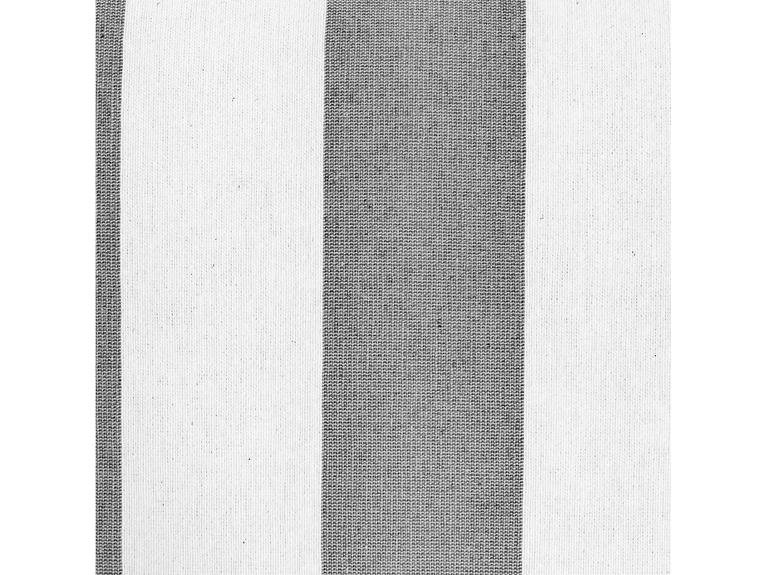 Tête de lit tapissée en tissu rayé noir 145x52cm