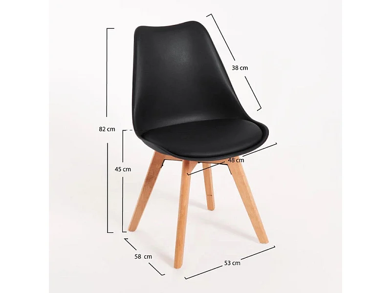 Dudeco Silla Skagen Negro