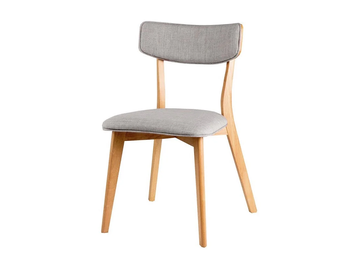 Dudeco Cadeira Funchal Carvalho Cinzento claro