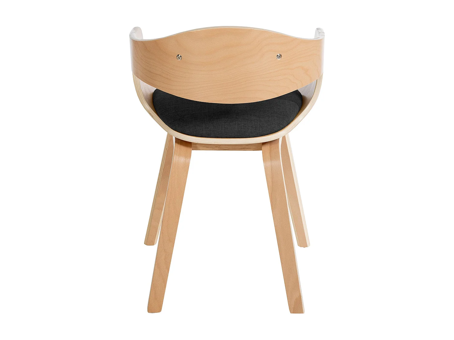 Dudeco Cadeira Berlim Tecido Carvalho e cinzento escuro