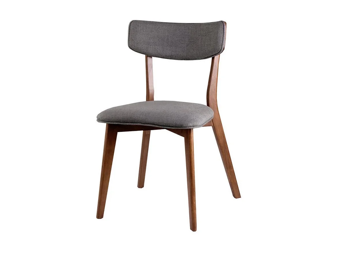 Dudeco Cadeira Funchal Nogueira Cinzento escuro