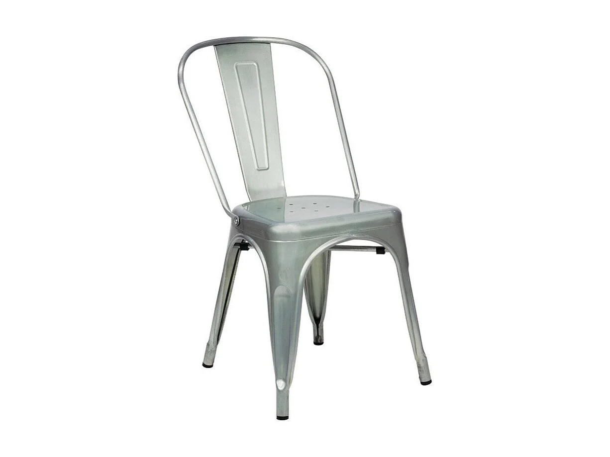 Dudeco Cadeira Leeds Cinzento Metalizado