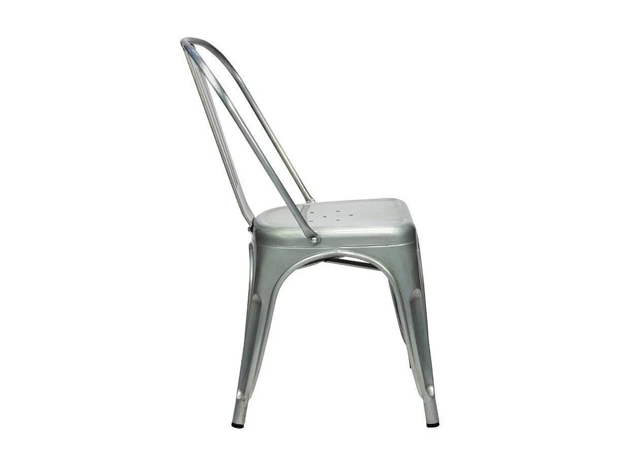 Dudeco Cadeira Leeds Cinzento Metalizado