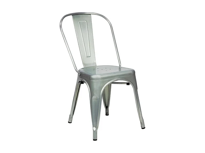 Dudeco Cadeira Leeds Cinzento Metalizado