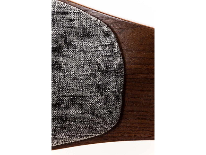 Dudeco Cadeira Berlim Tecido Nogueira e cinzento claro