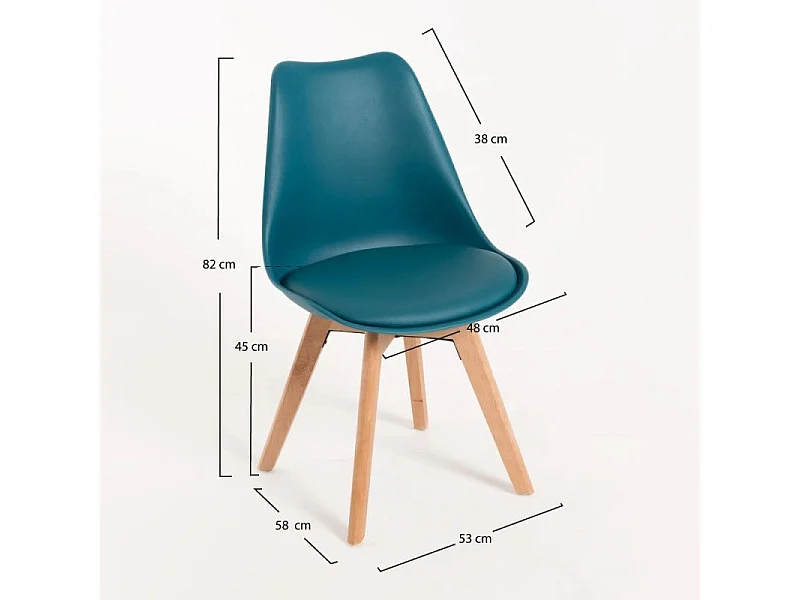 Dudeco Silla Skagen Verde azulado