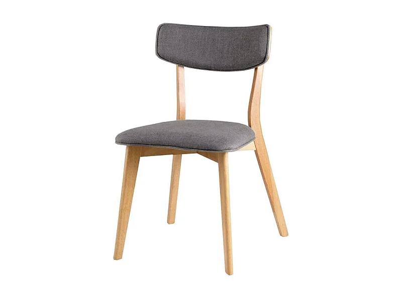 Dudeco Cadeira Funchal Carvalho Cinzento escuro