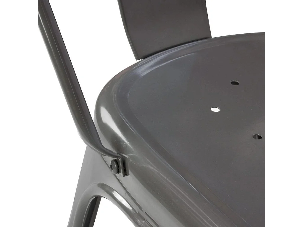 Dudeco Cadeira Leeds Cinzento escuro