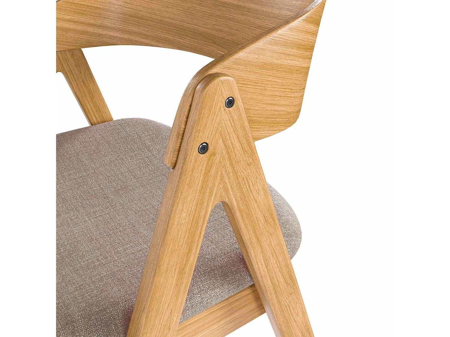 Dudeco Cadeira Penafiel Carvalho Cinzento claro